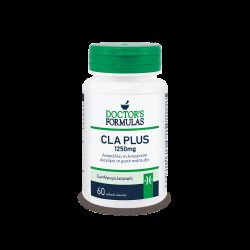 КЛА здравословно отслабване - Cla Plus, 1250 mg, 60 софтгел капсули Doctor’s Formulas