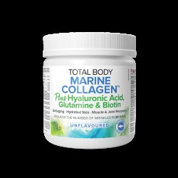 Рибен колаген на прах, с хиалуронова киселина, глутамин и биотин - Total Body Collagen™, 135 g Natural Factors