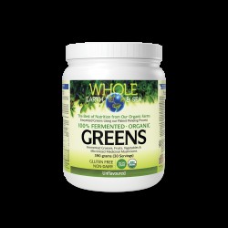 Whole Earth & Sea - 100% ферментирали органик растителни храни, неовкусен х 390 g пудра Natural Factors