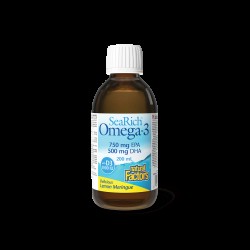 SeaRich Omega-3, 4500 mg (750 mg EPA 500 mg DHA) + витамин D3, 1000 IU, 200 ml Natural Factors