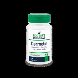 Формула за коса, кожа и нокти - Dermolin, 60 капсули Doctor’s Formulas