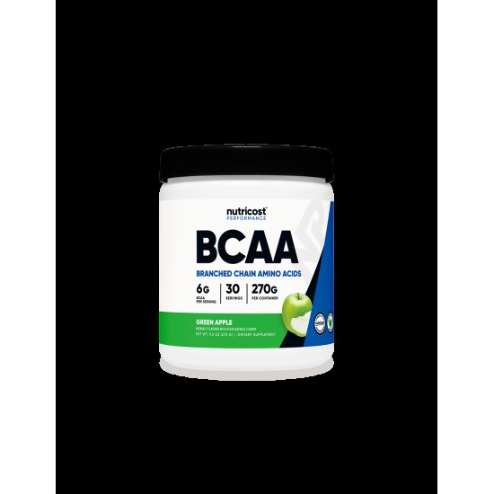 Мускулна маса - BCAA, 270g Nutricost