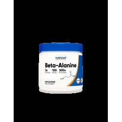 Сила и издръжливост - Бета аланин (Beta-Alanine), 300 g прах Nutricost