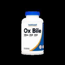 Храносмилане - Волска жлъчка (Ox Bile), 240 капсули Nutricost