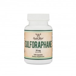 Антиоксидант - Сулфорафан (Sulforaphane), 20 mg х 120 капсули Double Wood