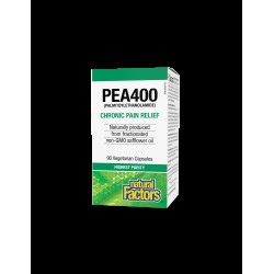 Против болка и възпаление - ПЕА (палмитоелетаноламид), 400 mg x 90 V капсули Natural Factors