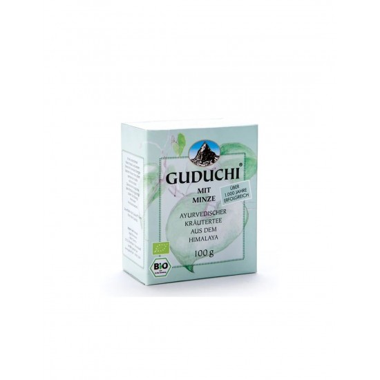 Чай от гудучи (Guduchi) с мента Ayurveda, 100 g