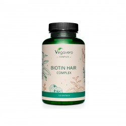 Комплексна грижа за косата - Biotin Hair Complex, 120 капсули