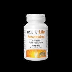 Ресвератрол Rеgener Life™,  500 mg x 60 капсули Natural Factors