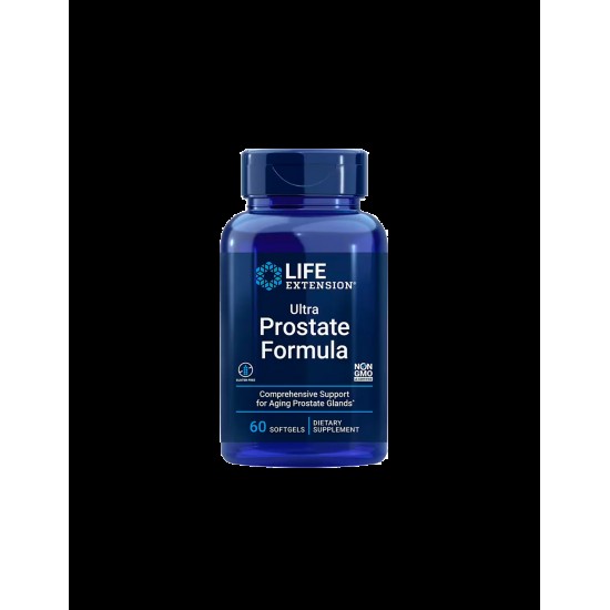 Простата и уринарен тракт - Ultra Prostate Formula, 60 софтгел капсули