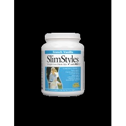 Поддържане на теглото - SlimStyles with PGX, 800 g прах с вкус на френска ванилияNatural Factors