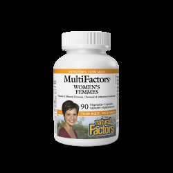 Мултивитамини и Минерали за Жени MultiFactors, 90 V капсули Natural Factors