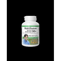 Витамини и Минерали за Мъже 50+ MultiFactors, 90 V капсули Natural Factors