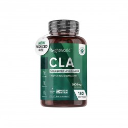 CLA - Конюгирана линолов киселина, 3000 mg x 180 софтгел капсули Weight Worl