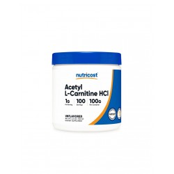 Горене на мазнини - Ацетил-Л-Карнитин (Acetyl L-Carnitine), 100 g прах