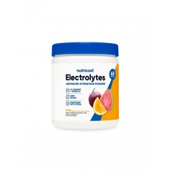 Електролитен баланс - Electrolytes Advanced Hydration, 360 g прах, с вкус на маракуя, портокал и гуава