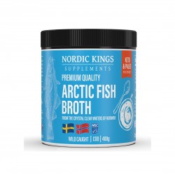 Рибен бульон от Арктическа риба (MSC), 400 g прах Nordic Kings