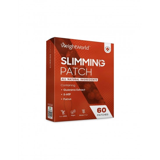 Лепенки за отслабване с екстракт от Гуарана, Фукус и 5-HTP, 60 пластира - Slimming patch