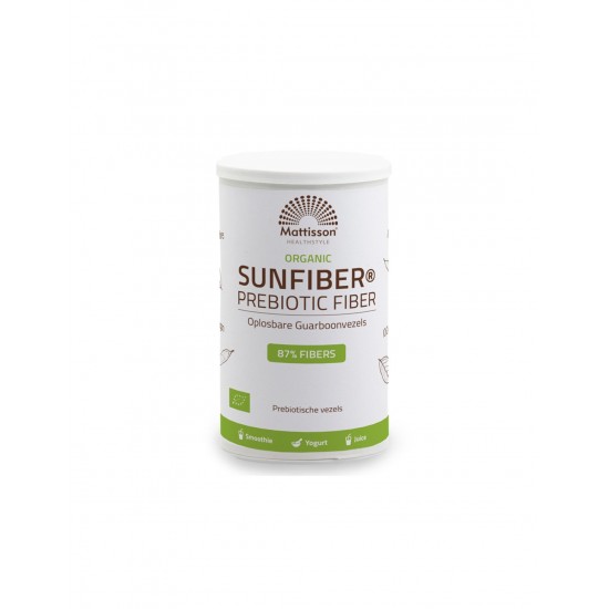 Пребиотични фибри Sunfiber Био, 125 g прах Mattisson Healthstyle