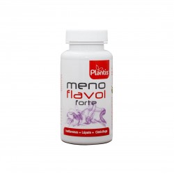 Менопауза – формула с билки, витамини, селен 16.5 µg & изофлавони 80 mg - Menoflavol Forte Plantis®, 60 капсули