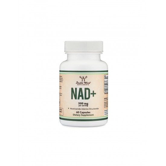 Клетъчно здраве - NAD+ Никотинамид Аденин Динуклеотид, 250 mg x 60 капсули Double Wood