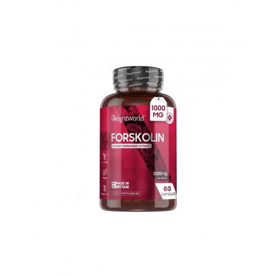 Здравословно отслабване - Форсколий 1 g, 60 капсули - Forskolin