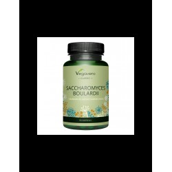 Saccharomyces Boulardii + Mannan-Oligosaccharide (MOS)/ Сахаромицес боларди + Мананови олигозахариди, 120 капсули, 100% Vegan Vegavero