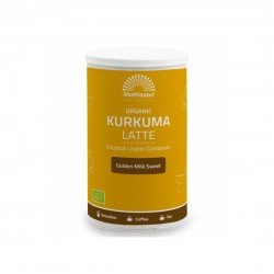 Био Лате Куркума с Кокос и Цейлонска канела, 175 mg прах