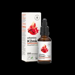 Подобрява плътността на костите - Витамин К2 (МК7), 30 ml капки Aura Herbals