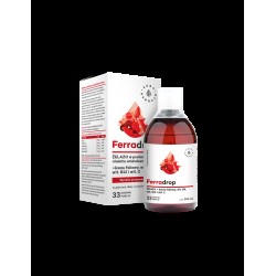 Желязо + фолиева киселина с витамини С, В6, В12, 500 ml Aura Herbals