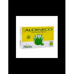 Сок от алое вера органик (без алоин) - Aloin Eco Zumo de Aloe Vera Eco /Sin Aloina/ Plantis®, 20 ампули