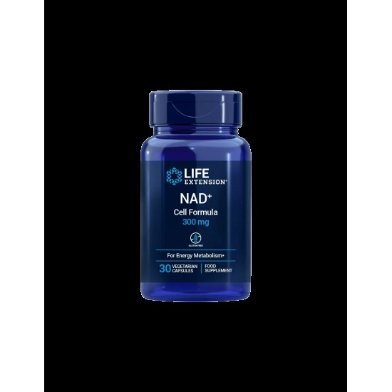 NAD+ Cell Formula/ Никотинамид Рибозид 300 mg, 30 капсули