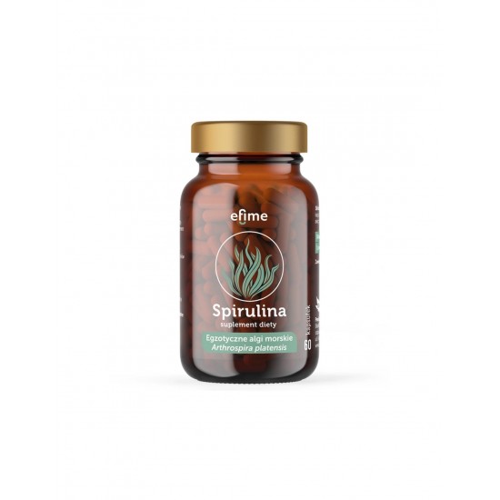 При желязодефицитна анемия и умора - Спирулина Efime, 380 mg x 60 капсули