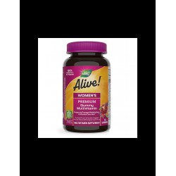 Alive! Women's Premium Gummies Multivitamin / Алайв! Премиум мултивитамини за жени, 75 желирани таблетки Nature’s Way